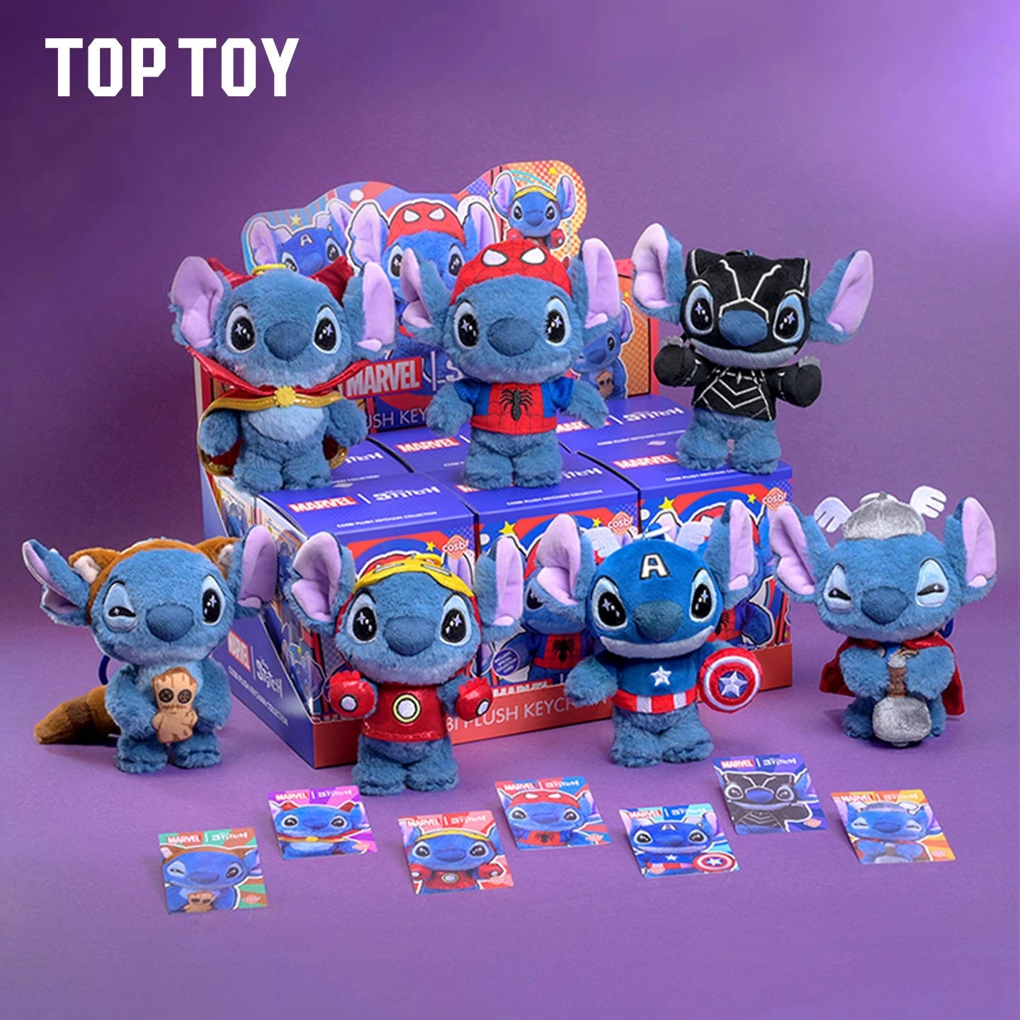 Marvel Stitch COSBI Plush Pendant Blind Box