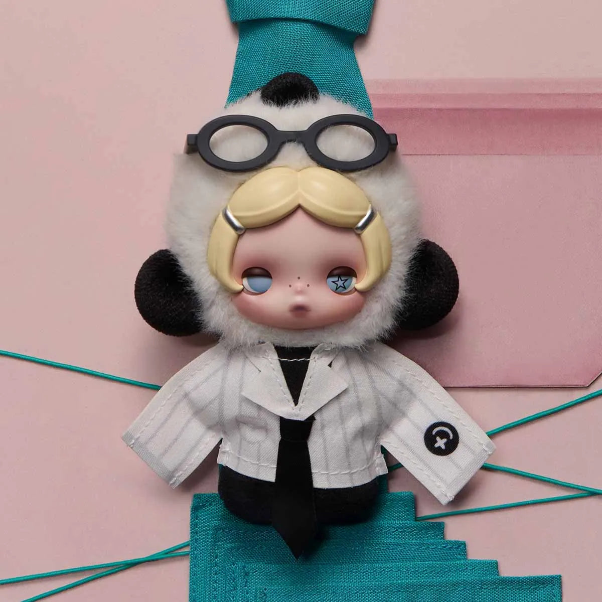 θ Skullpanda Off Mode Series Plush Pendant