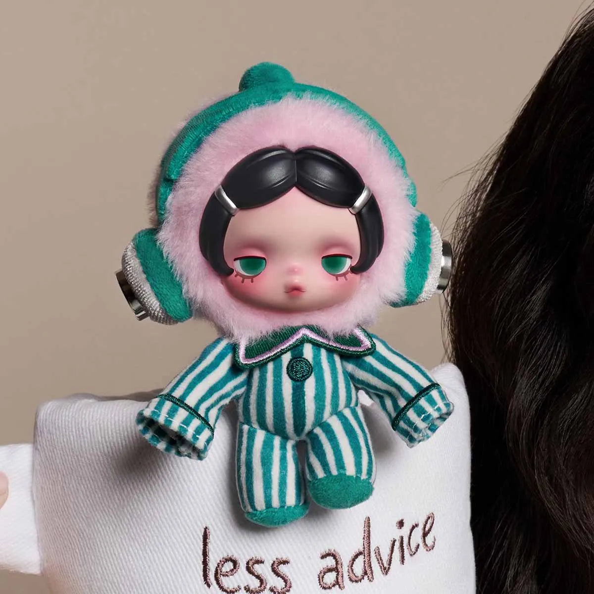 θ Skullpanda Off Mode Series Plush Pendant