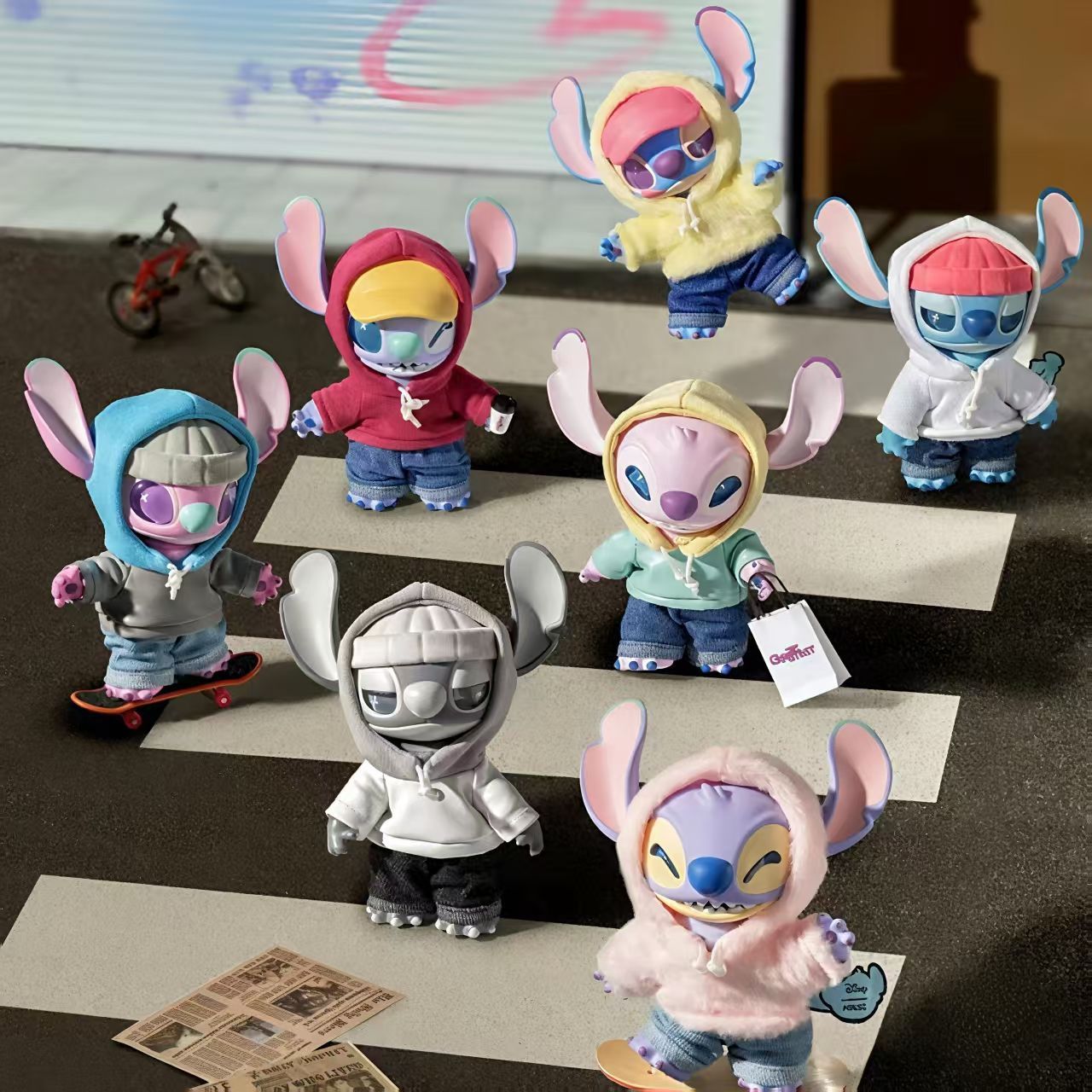 Stitch GenZ Street Series Vinyl Plush Blind Box