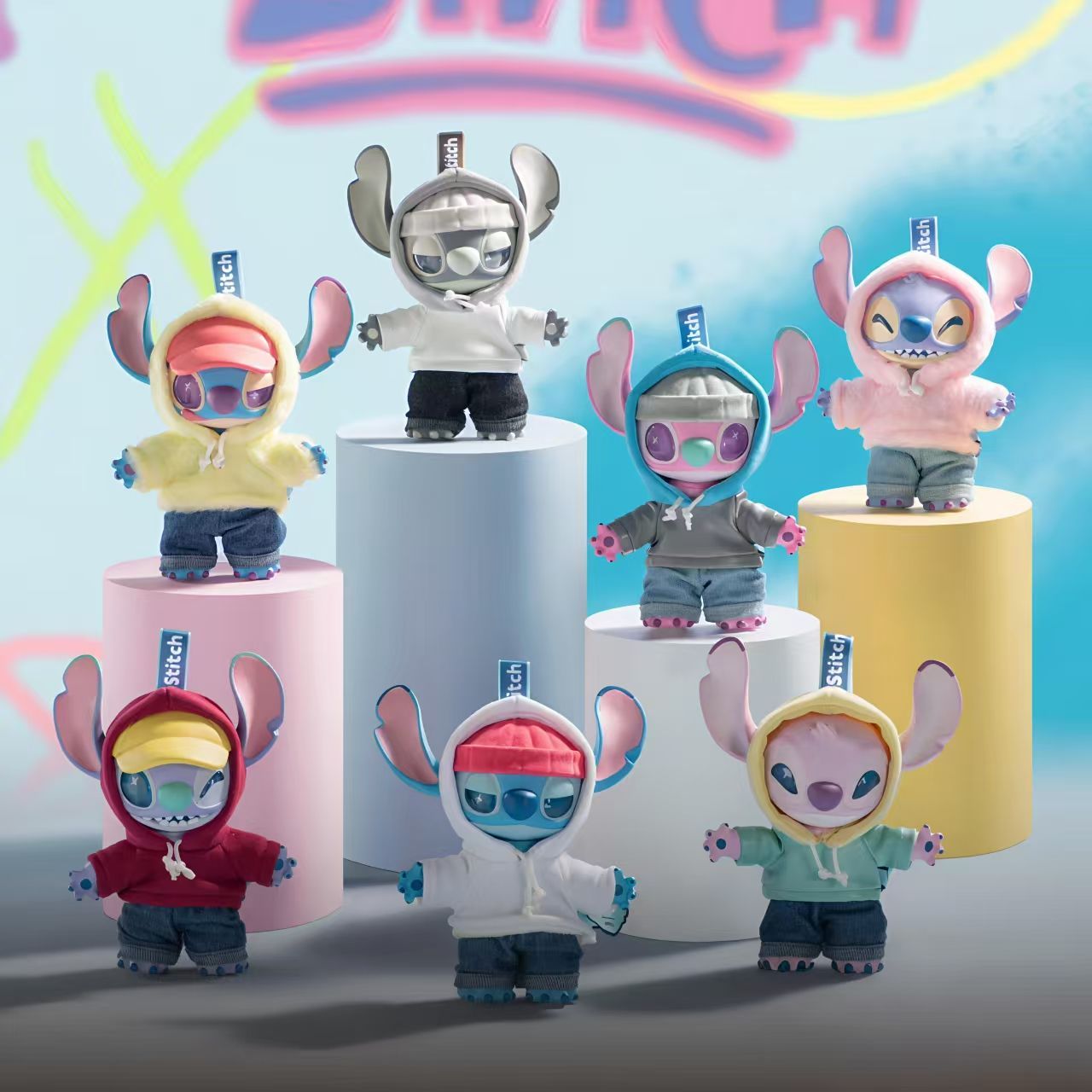 Stitch GenZ Street Series Vinyl Plush Blind Box