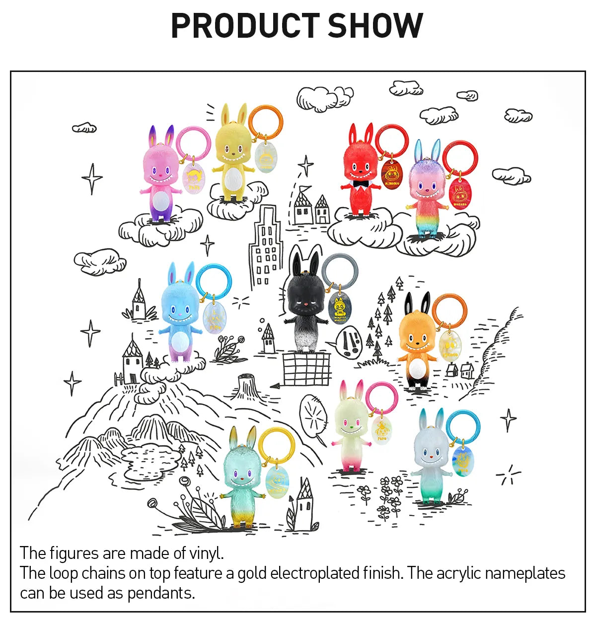 THE MONSTERS 10th Anniversary Series Figures