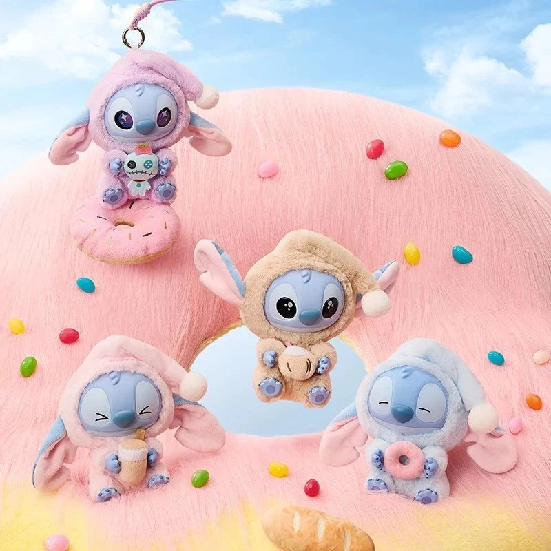 Stitch Eat Somethong Before Sleep Series Of Vinyl Plush Blind Boxes