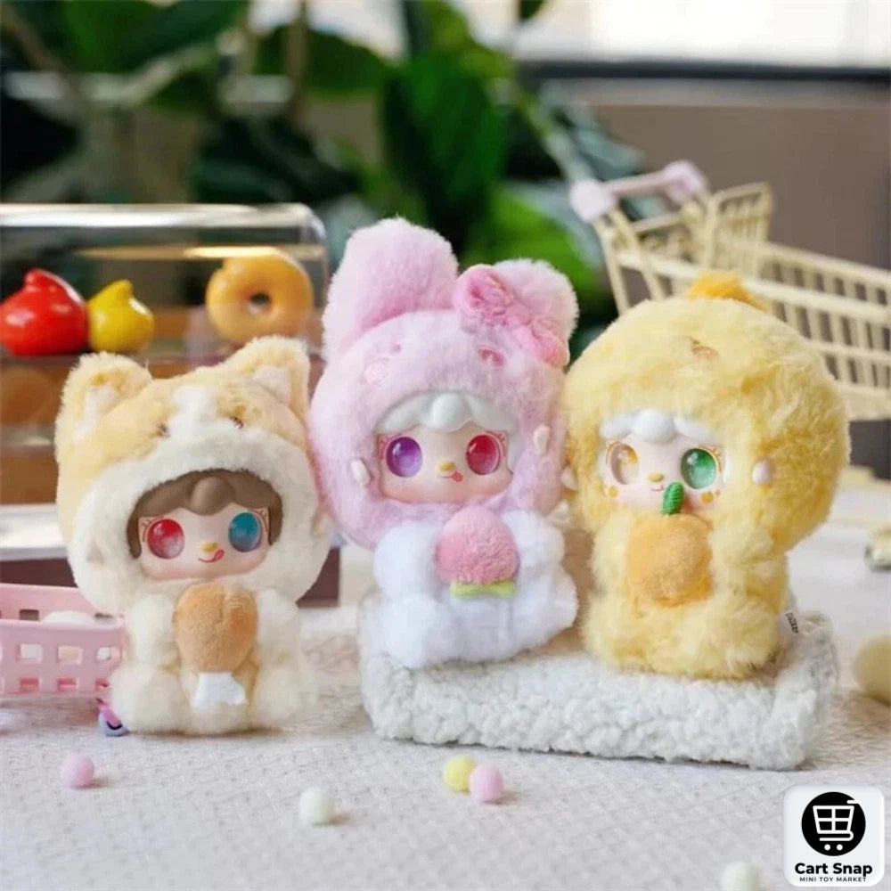 Yooki V10 Gourmet Restaurant Series BlindBox Figure Plush Vinyl Doll Keychain