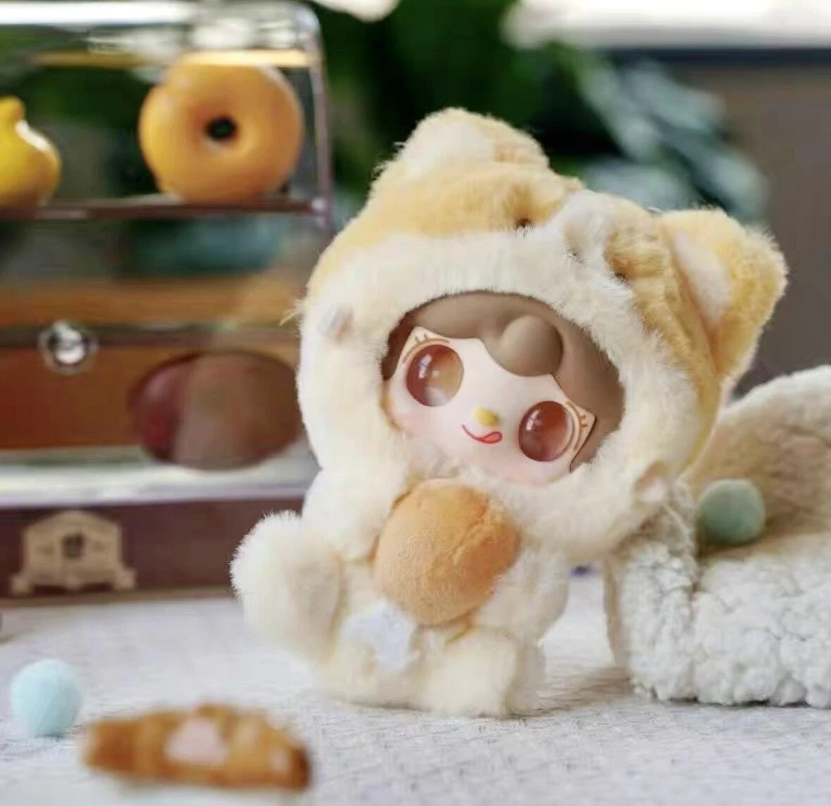 Yooki V10 Gourmet Restaurant Series BlindBox Figure Plush Vinyl Doll Keychain