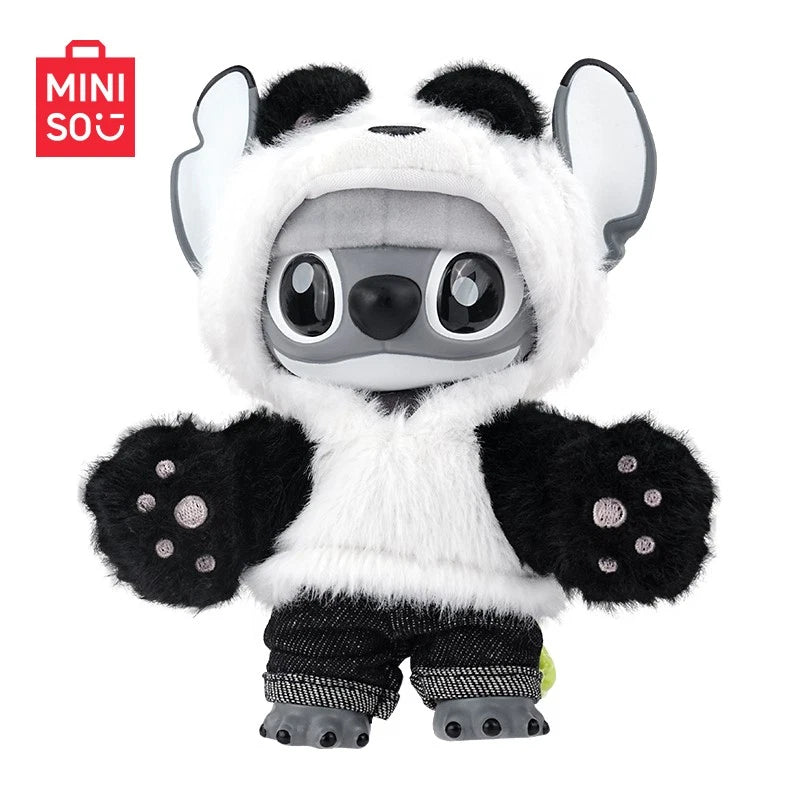 Miniso Disney Stitch GenZ Street Panda Vinyl Plush Toy