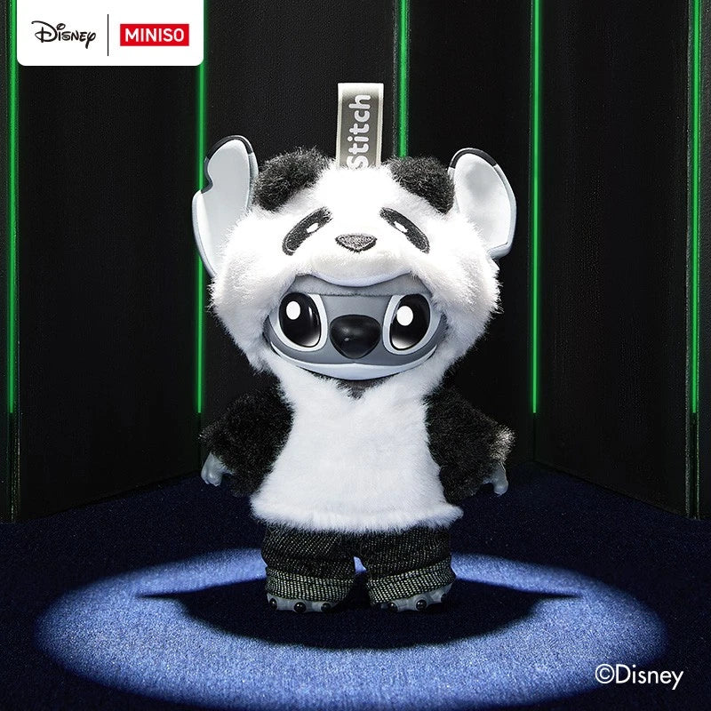 Miniso Disney Stitch GenZ Street Panda Vinyl Plush Toy
